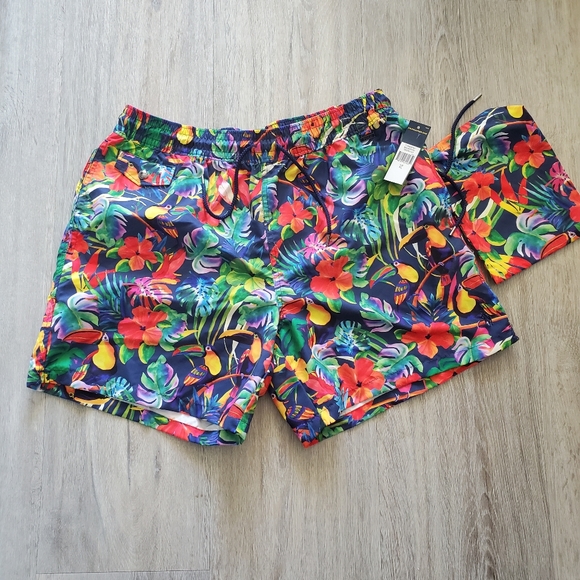 Polo Ralph Lauren Swim Trunk Toucan - Picture 1 of 5